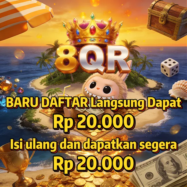 8QR Bonus Member Baru 100%
