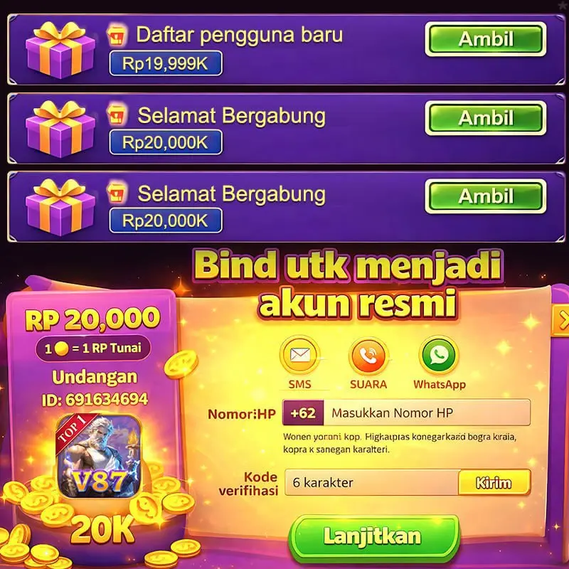 v87 Masuk
