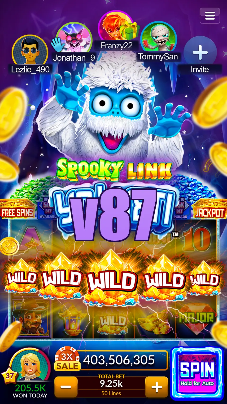 v87 Masuk