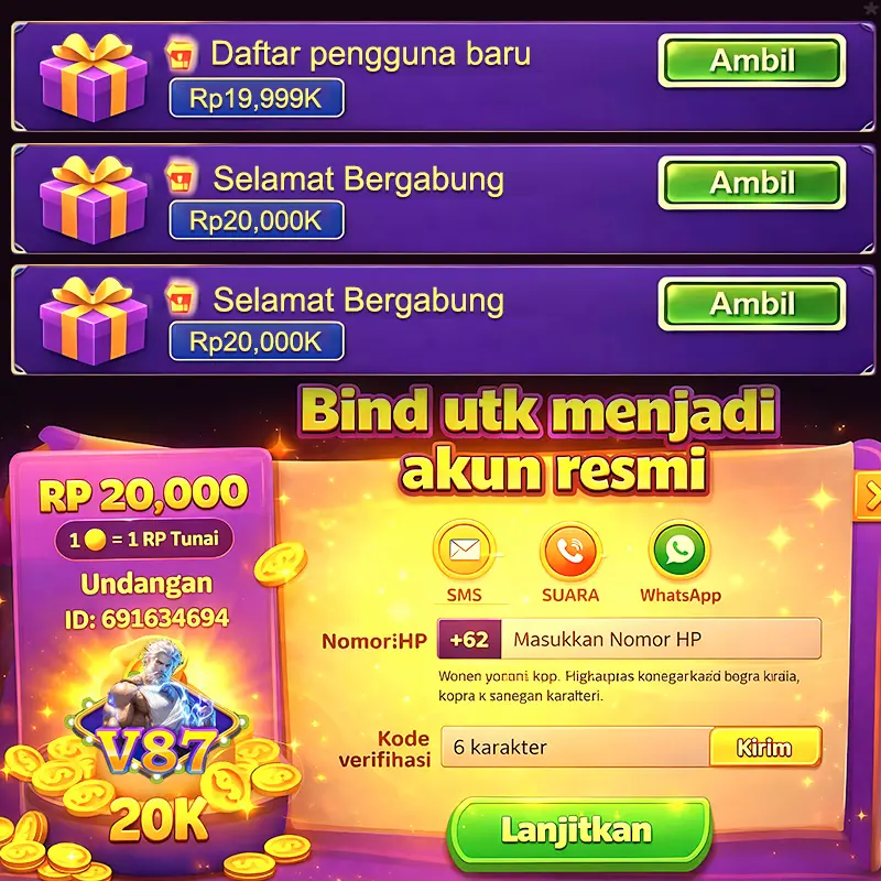 V87 APK Resmi Unduh Indonesia