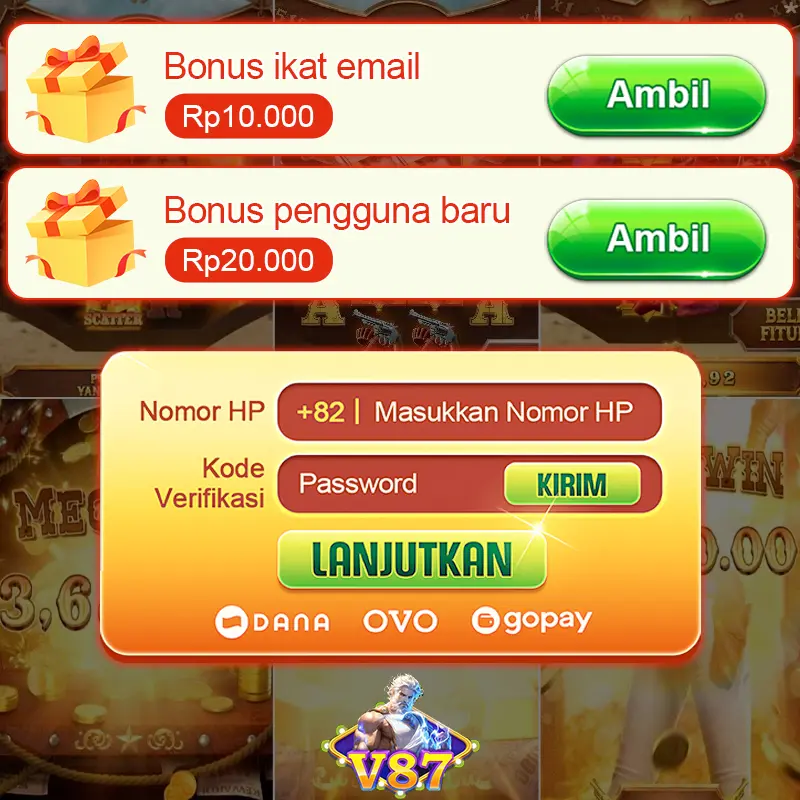 V87 Masuk Resmi 2026 Aplikasi